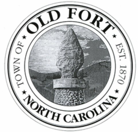 TOWN OF OLD FORT EST. 1870 NORTH CAROLINA Logo (USPTO, 11/10/2016)