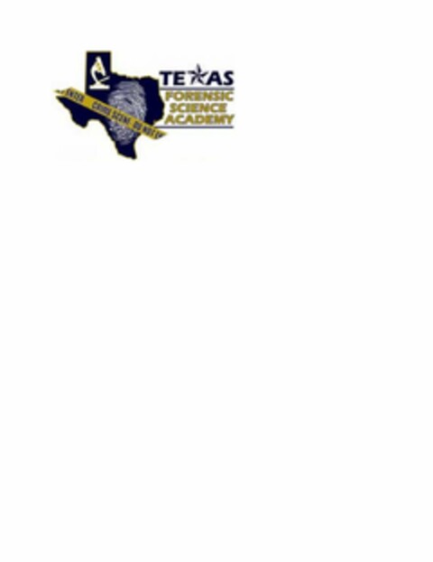 TEXAS FORENSIC SCIENCE ACADEMY Logo (USPTO, 12.05.2017)