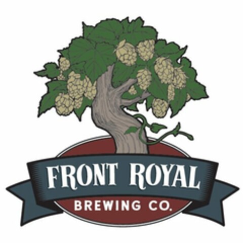 FRONT ROYAL BREWING CO. Logo (USPTO, 14.07.2017)