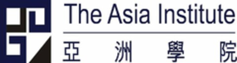 THE ASIA INSTITUTE Logo (USPTO, 08/01/2017)