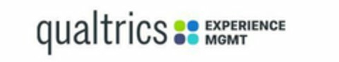 QUALTRICS EXPERIENCE MGMT Logo (USPTO, 13.12.2017)