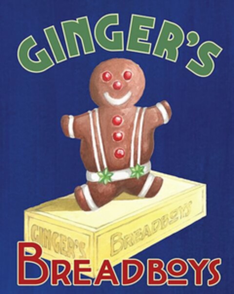 GINGER'S BREADBOYS Logo (USPTO, 03/20/2018)