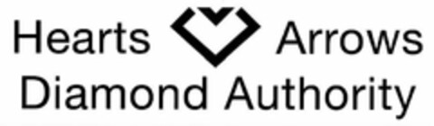 HEARTS ARROWS DIAMOND AUTHORITY Logo (USPTO, 05/03/2018)