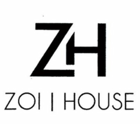 ZH ZOI HOUSE Logo (USPTO, 26.06.2018)