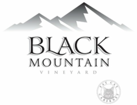 BLACK MOUNTAIN VINEYARD FAT CAT CABERNET Logo (USPTO, 23.07.2018)