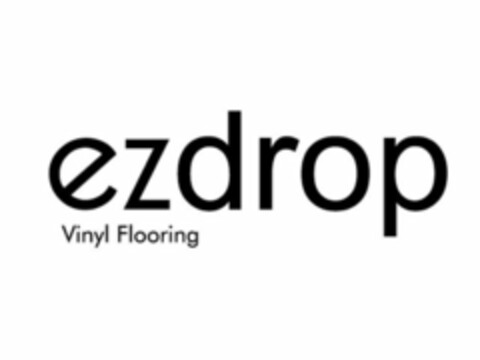 EZDROP VINYL FLOORING Logo (USPTO, 23.07.2018)