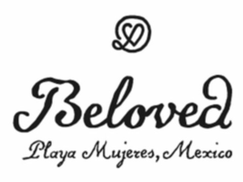 BELOVED PLAYA MUJERES, MEXICO Logo (USPTO, 04/30/2019)