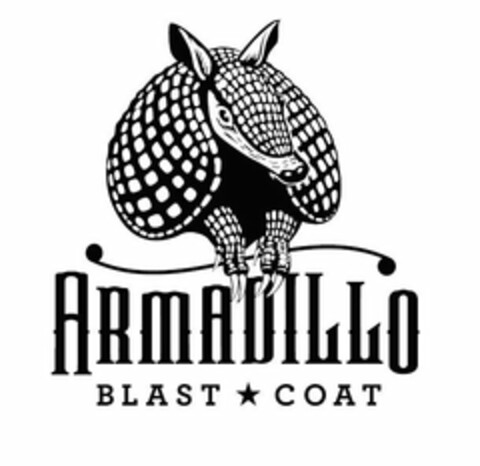 ARMADILLO BLAST COAT Logo (USPTO, 08/01/2019)