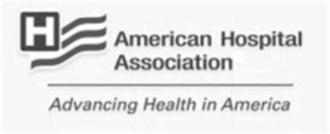 H AMERICAN HOSPITAL ASSOCIATION ADVANCING HEALTH IN AMERICA Logo (USPTO, 24.09.2019)