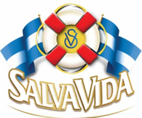 SV SALVA VIDA Logo (USPTO, 10/25/2019)