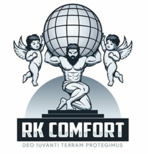 RK COMFORT DEO IUVANTI TERRAM PROTEGIMUS Logo (USPTO, 26.02.2020)