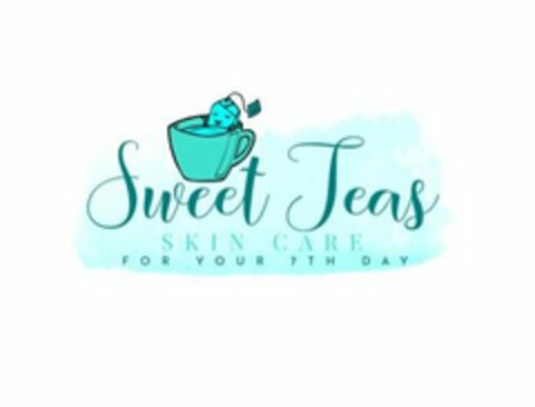 SWEET TEAS SKIN CARE FOR YOUR 7TH DAY Logo (USPTO, 26.03.2020)