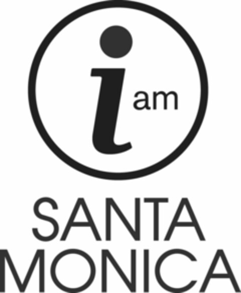 I AM SANTA MONICA Logo (USPTO, 29.05.2020)