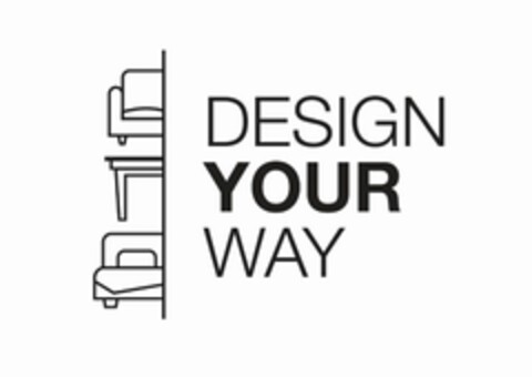 DESIGN YOUR WAY Logo (USPTO, 10.07.2020)