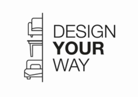 DESIGN YOUR WAY Logo (USPTO, 07/10/2020)