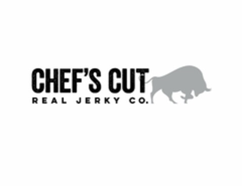 CHEF'S CUT REAL JERKY CO. Logo (USPTO, 26.08.2020)