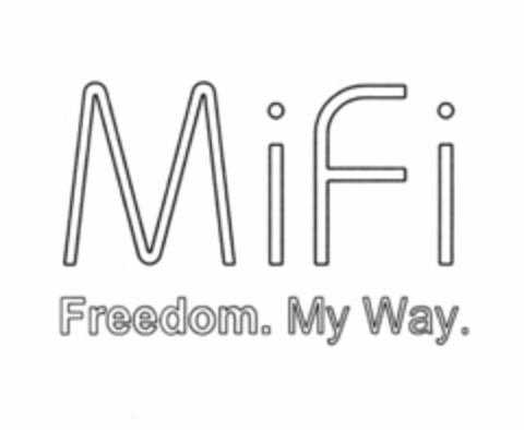 MIFI FREEDOM.MY WAY. Logo (USPTO, 08.09.2009)