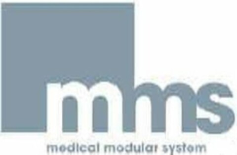 MMS MEDICAL MODULAR SYSTEM Logo (USPTO, 12/22/2009)