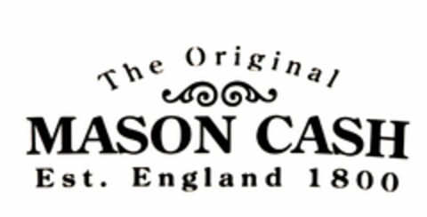 THE ORIGINAL MASON CASH EST. ENGLAND 1800 Logo (USPTO, 06.04.2010)