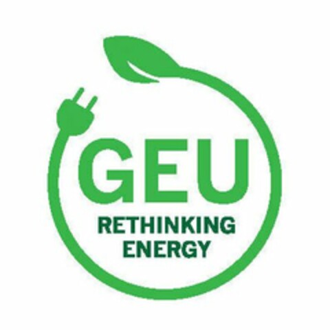 GEU RETHINKING ENERGY Logo (USPTO, 04/20/2010)