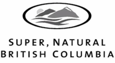 SUPER, NATURAL BRITISH COLUMBIA Logo (USPTO, 03.05.2010)