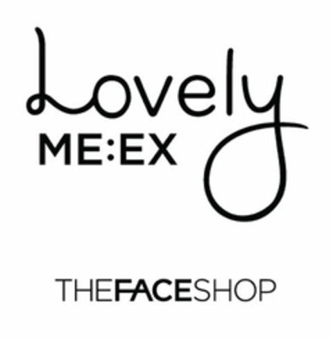 LOVELY ME:EX THEFACESHOP Logo (USPTO, 08/26/2010)