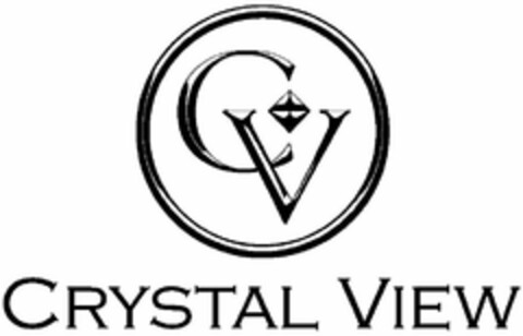 CV CRYSTAL VIEW Logo (USPTO, 14.10.2010)