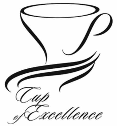 CUP OF EXCELLENCE Logo (USPTO, 10.11.2010)