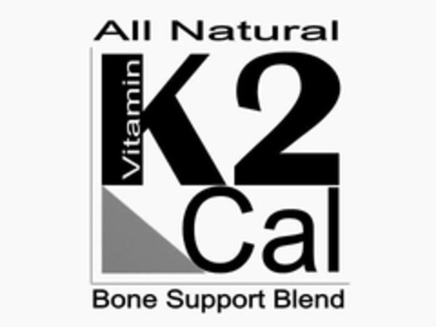K2 CAL VITAMIN ALL NATURAL BONE SUPPORT BLEND Logo (USPTO, 12.11.2010)