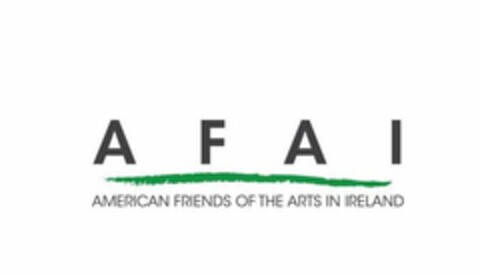AFAI AMERICAN FRIENDS OF THE ARTS IN IRELAND Logo (USPTO, 12/17/2010)