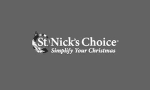 ST. NICKS'S CHOICE SIMPLY YOUR CHRISTMAS Logo (USPTO, 29.11.2011)