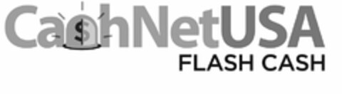 CA$HNETUSA FLASH CASH Logo (USPTO, 24.04.2013)