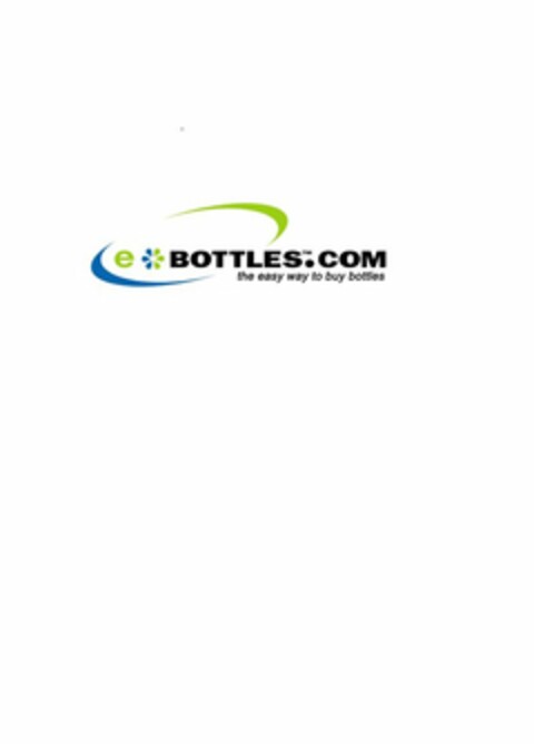 EBOTTLES.COM THE EASY WAY TO BUY BOTTLES Logo (USPTO, 21.05.2013)