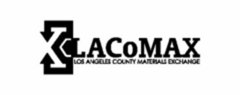 X LACOMAX LOS ANGELES COUNTY MATERIALS EXCHANGE Logo (USPTO, 05.09.2013)