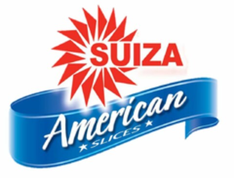 SUIZA AMERICAN SLICES Logo (USPTO, 15.10.2013)