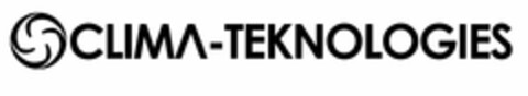 CLIMA-TEKNOLOGIES Logo (USPTO, 12/03/2014)