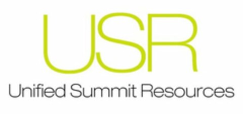 USR UNIFIED SUMMIT RESOURCES Logo (USPTO, 31.12.2014)