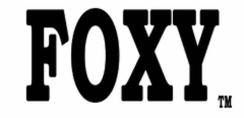 FOXY Logo (USPTO, 01.05.2015)