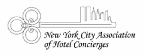 NEW YORK CITY ASSOCIATION OF HOTEL CONCIERGES Logo (USPTO, 06/08/2015)