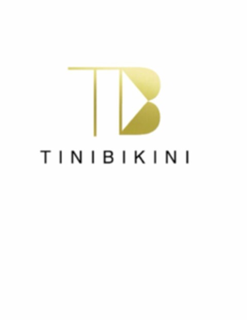 T B TINIBIKINI Logo (USPTO, 11.08.2015)