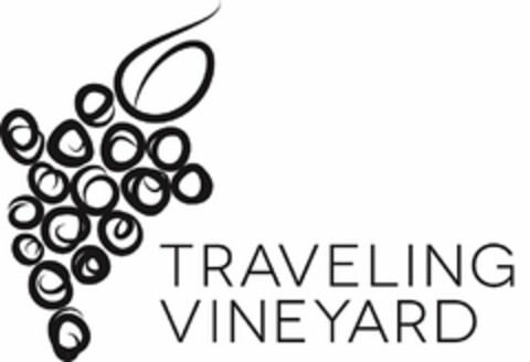 TRAVELING VINEYARD Logo (USPTO, 08/26/2015)