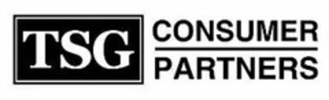 TSG CONSUMER PARTNERS Logo (USPTO, 10/14/2015)