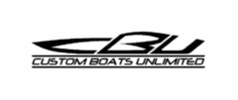 CUSTOM BOATS UNLIMITED CBU Logo (USPTO, 06.04.2016)