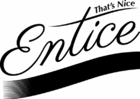 ENTICE THAT'S NICE! Logo (USPTO, 16.06.2016)