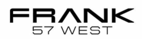 FRANK 57 WEST Logo (USPTO, 29.06.2016)