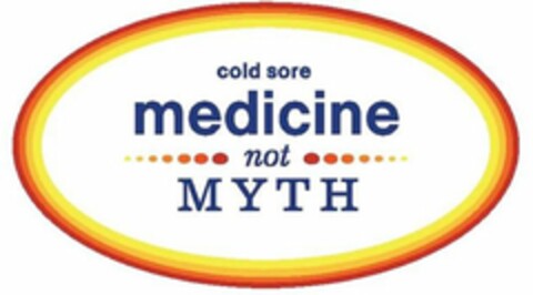 COLD SORE MEDICINE NOT MYTH Logo (USPTO, 13.07.2016)