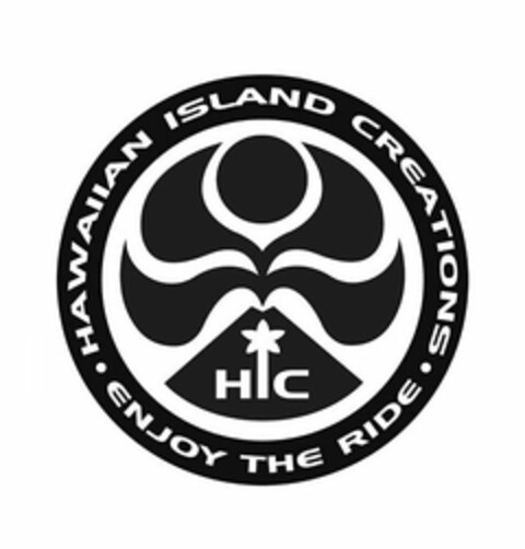 HIC HAWAIIAN ISLAND CREATIONS ENJOY THERIDE Logo (USPTO, 08/12/2016)