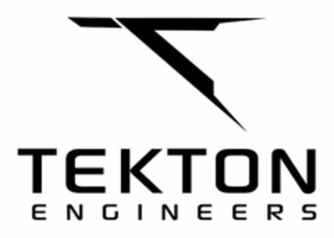 T TEKTON ENGINEERS Logo (USPTO, 10/07/2016)