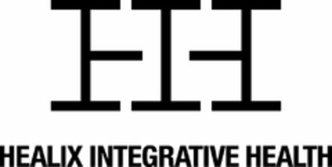 HIH HEALIX INTEGRATIVE HEALTH Logo (USPTO, 24.10.2016)