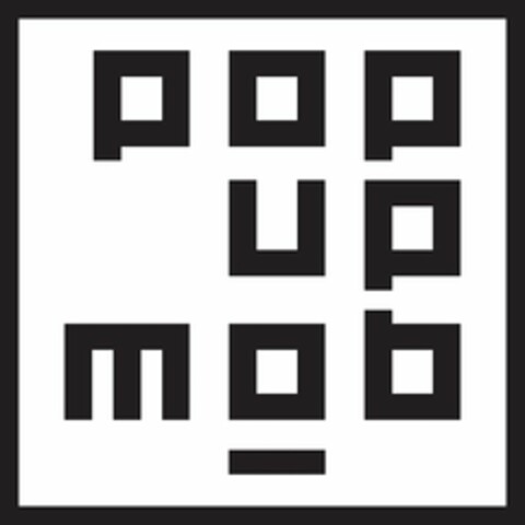 POP UP MOB Logo (USPTO, 03.01.2017)